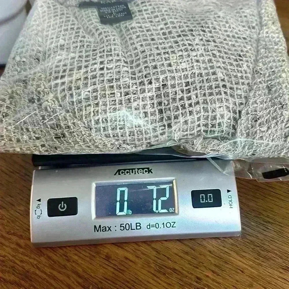 KAKTUS Womens Open Weave Lagenlook Cardigan Boho Wheat/Natural Color Sz large - Picture 6 of 6